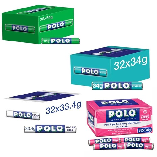 Polo rolls mints - polo, tubes